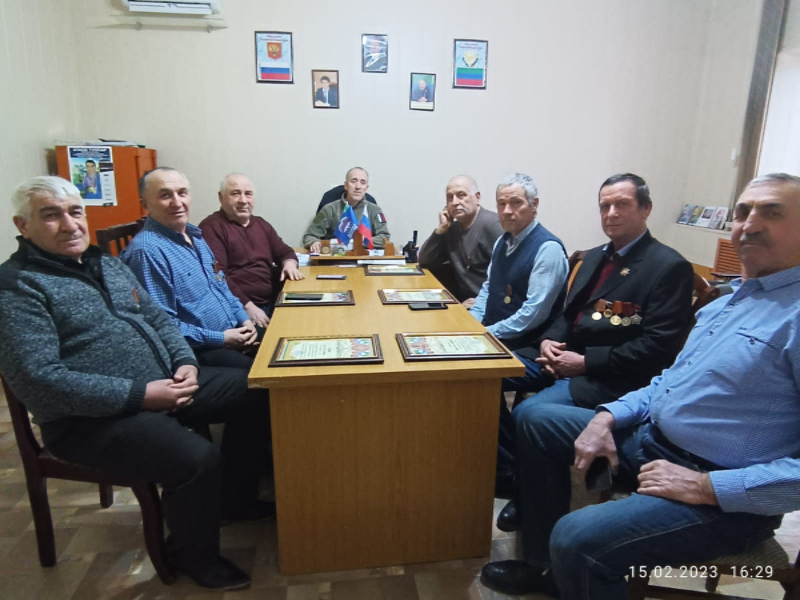 День памяти воинов-интернационалистов в с.Аксай.